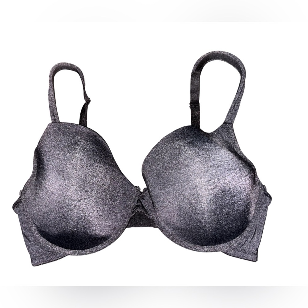 Delta Burke Black Underwire Bra | 40DD | Sleek & Supportive | NWOT